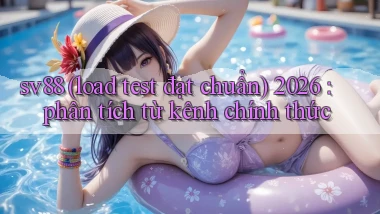 sv88 (load test đạt chuẩn) 2026 phân tích từ kênh chính thức