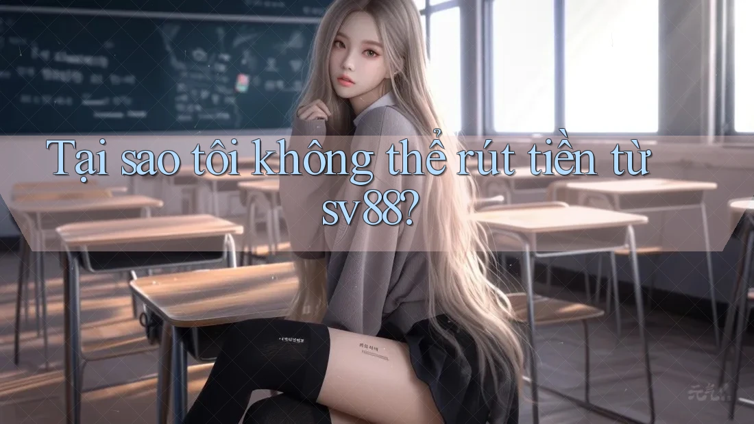 Tại sao tôi không thể rút tiền từ sv88?