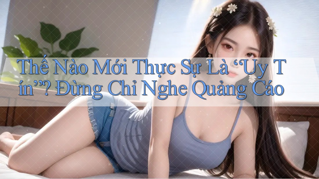 Thế Nào Mới Thực Sự Là “Uy Tín”? Đừng Chỉ Nghe Quảng Cáo