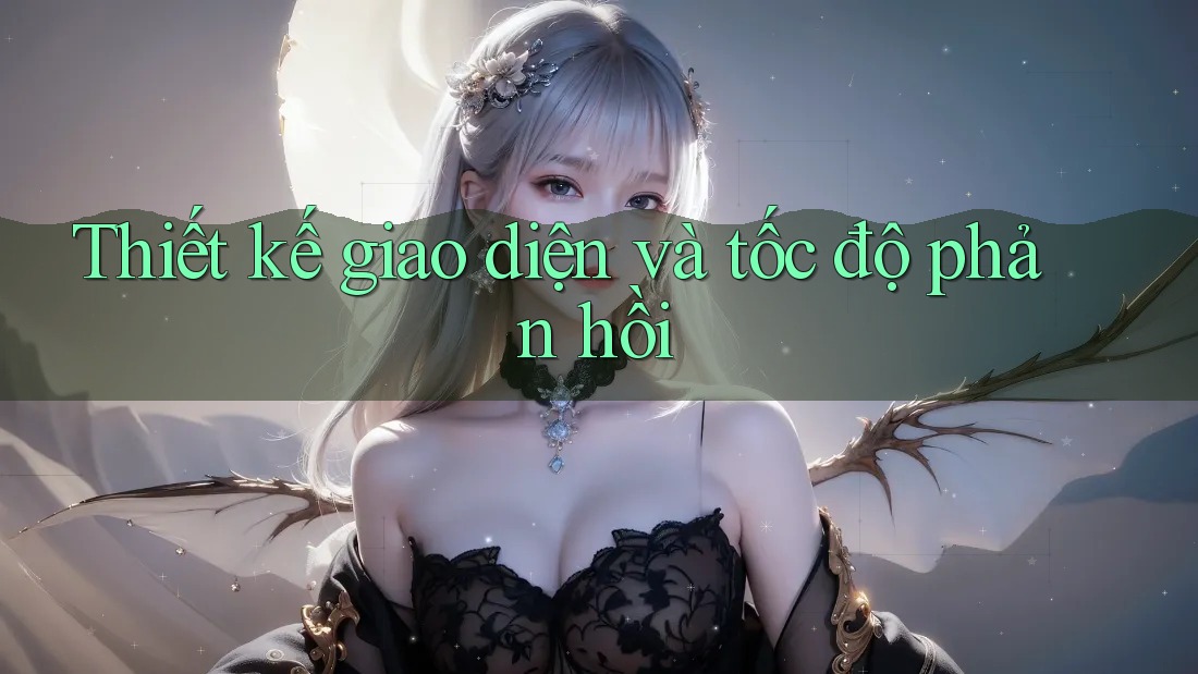 Thiết kế giao diện và tốc độ phản hồi