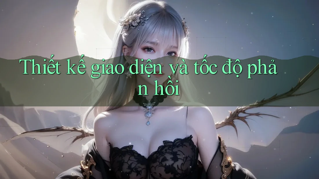 Thiết kế giao diện và tốc độ phản hồi