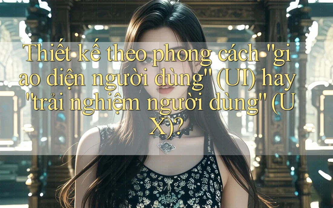 Thiết kế theo phong cách “giao diện người dùng” (UI) hay “trải nghiệm người dùng” (UX)?