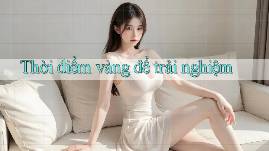 Thời điểm vàng để trải nghiệm Thời điểm vàng để trải nghiệm