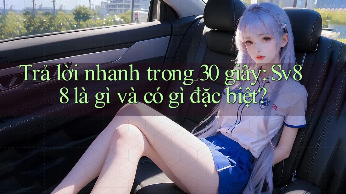Trả lời nhanh trong 30 giây: Sv88 là gì và có gì đặc biệt?