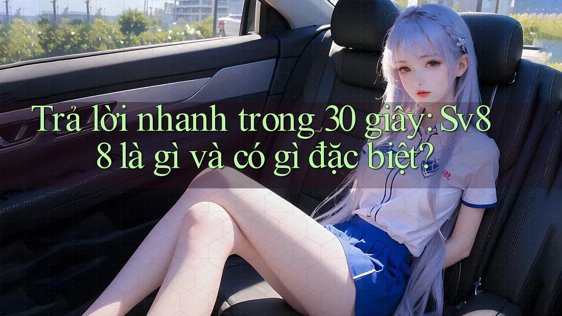 Trả lời nhanh trong 30 giây: Sv88 là gì và có gì đặc biệt?