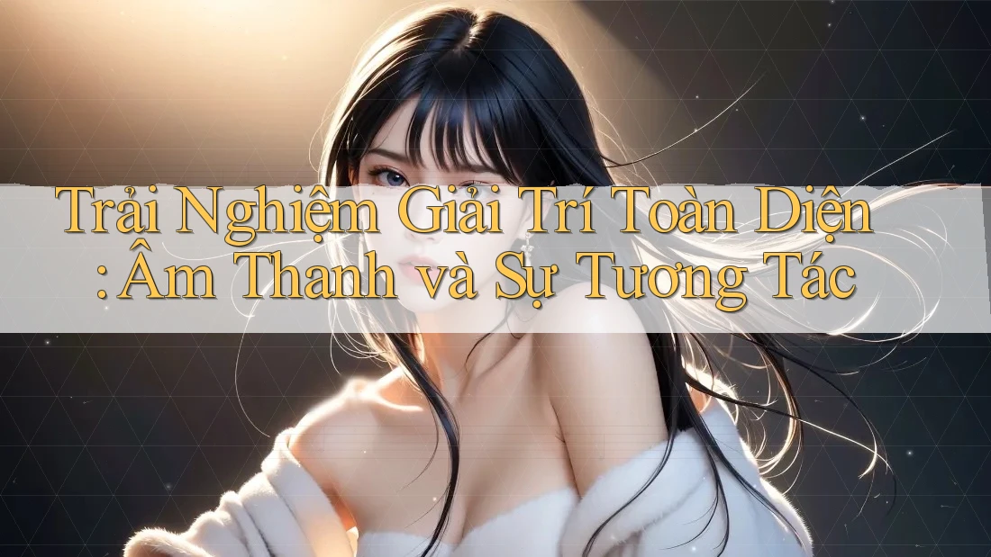 Trải Nghiệm Giải Trí Toàn Diện: Âm Thanh và Sự Tương Tác Trải Nghiệm Giải Trí Toàn Diện: Âm Thanh và Sự Tương Tác