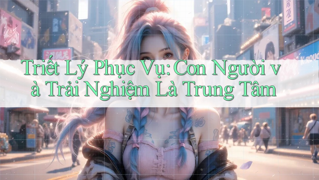 Triết Lý Phục Vụ: Con Người và Trải Nghiệm Là Trung Tâm Triết Lý Phục Vụ: Con Người và Trải Nghiệm Là Trung Tâm