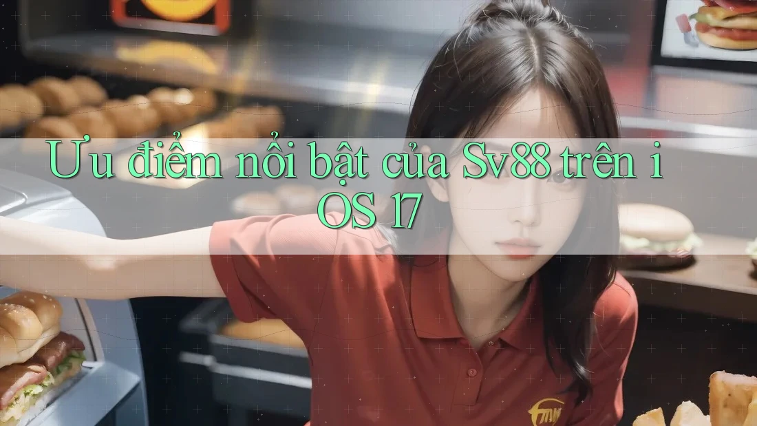 Ưu điểm nổi bật của Sv88 trên iOS 17