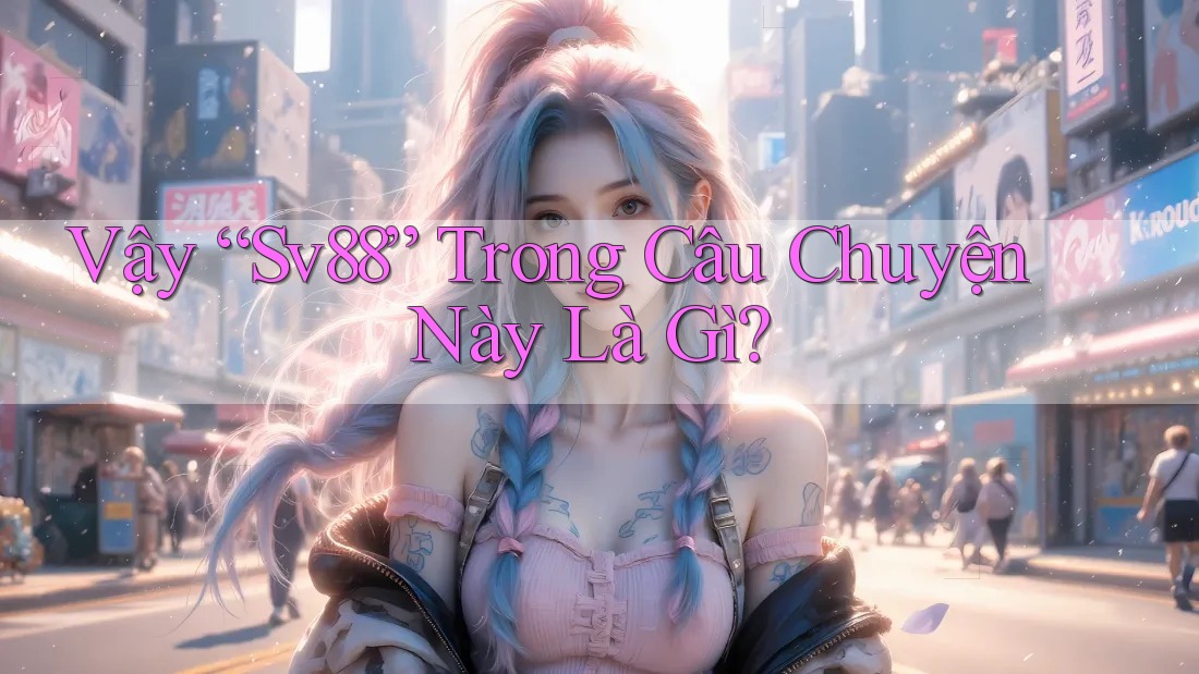 Vậy “Sv88” Trong Câu Chuyện Này Là Gì? Vậy “Sv88” Trong Câu Chuyện Này Là Gì?
