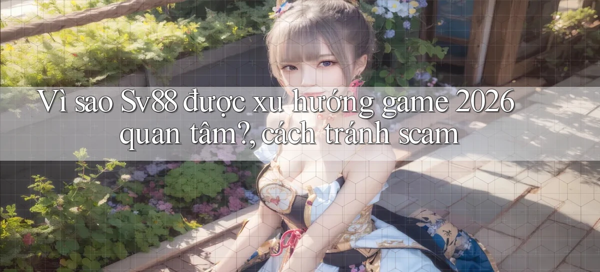 Vì sao Sv88 được xu hướng game 2026 quan tâm, cách tránh scam