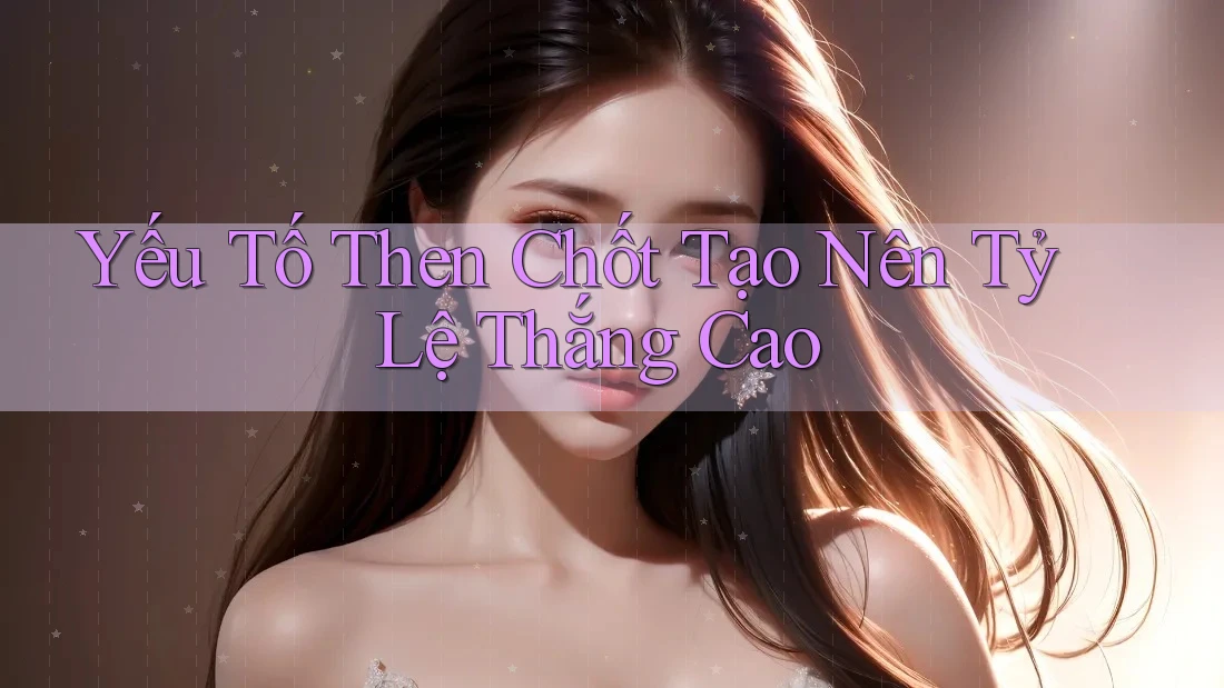 Yếu Tố Then Chốt Tạo Nên Tỷ Lệ Thắng Cao Yếu Tố Then Chốt Tạo Nên Tỷ Lệ Thắng Cao